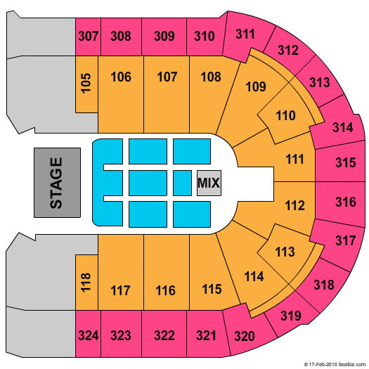 Rogers Arena Seating Chart